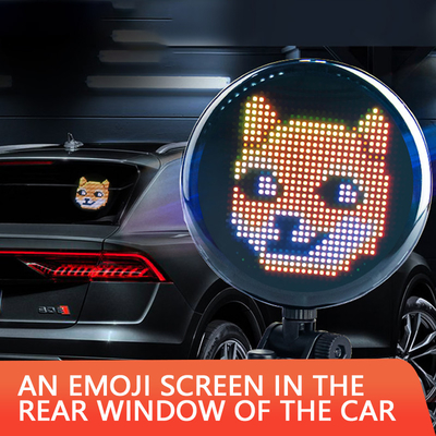 ป้ายแสดงผล LED หน้าต่างด้านหลัง 36V ที่ตั้งโปรแกรมได้สำหรับรถบรรทุกรถยนต์